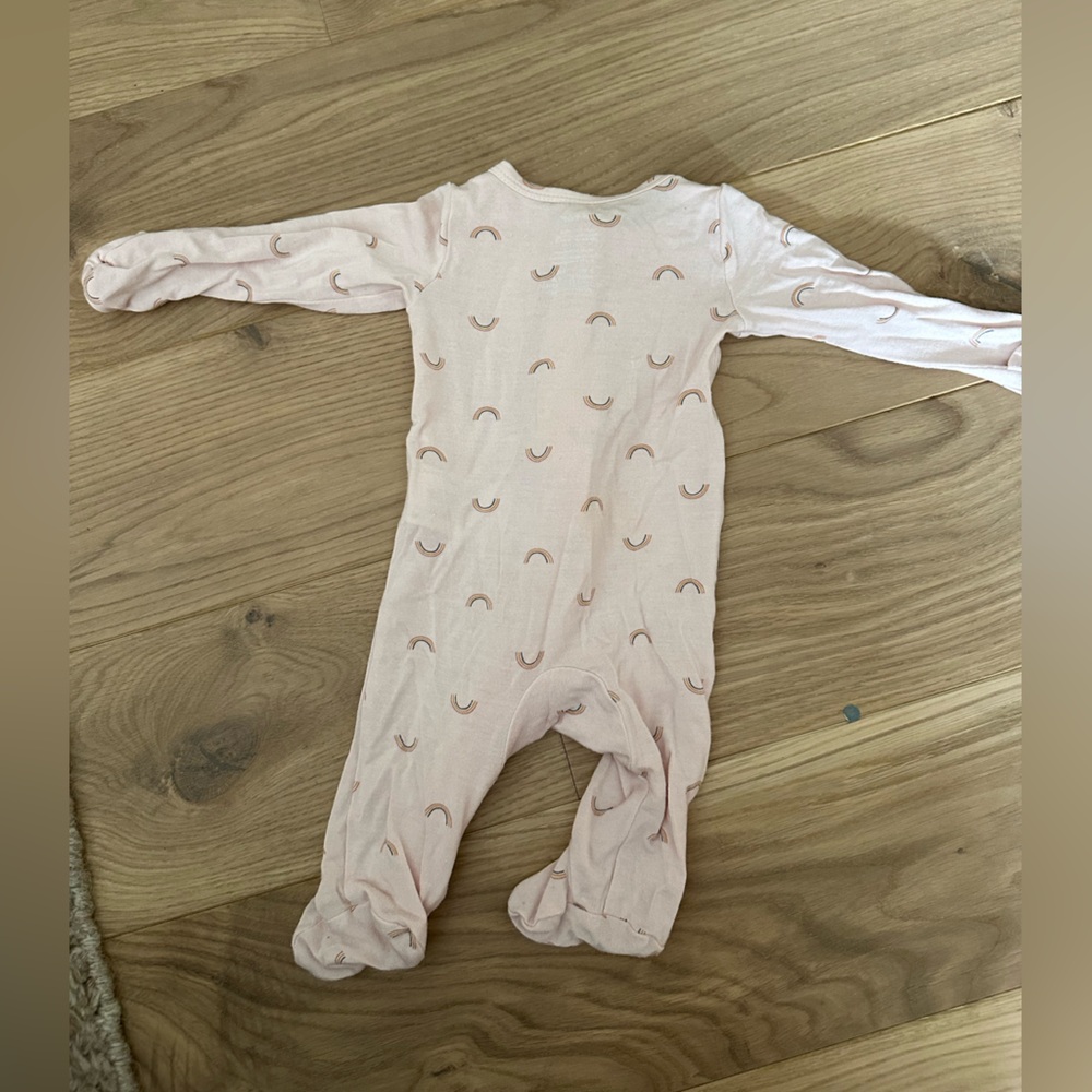 Carters Purely Soft Zipper Footie Pajamas Rainbow